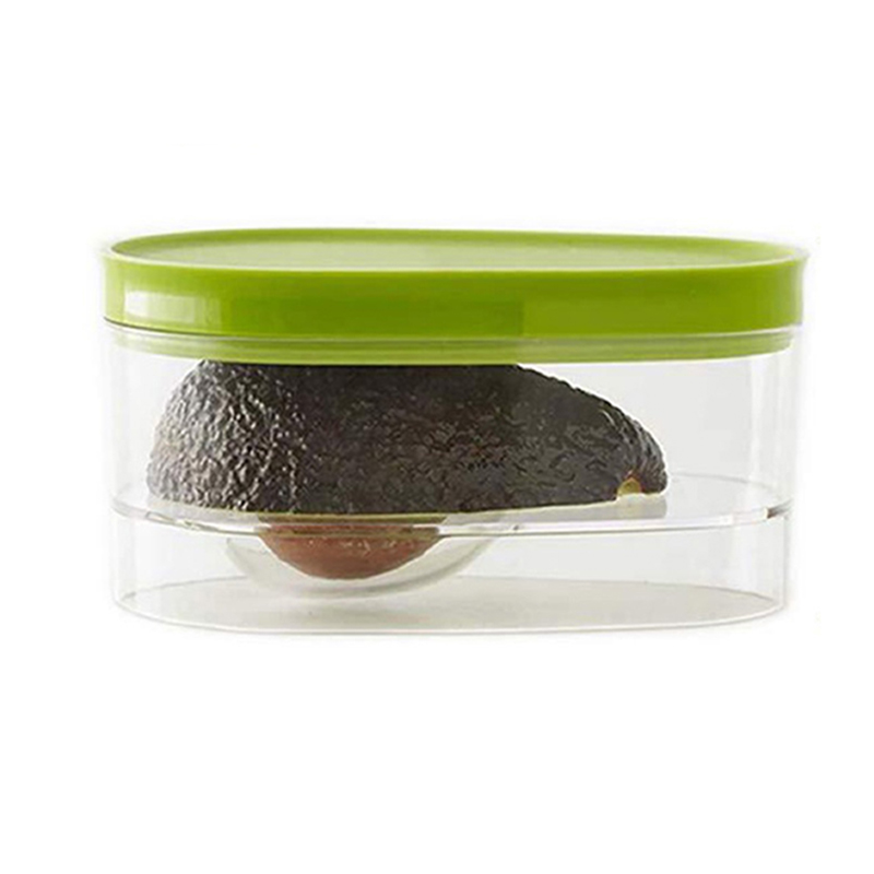 Food Storage Meals - Pojemnik na awokado, oszczędzający miejsce, plastikowy