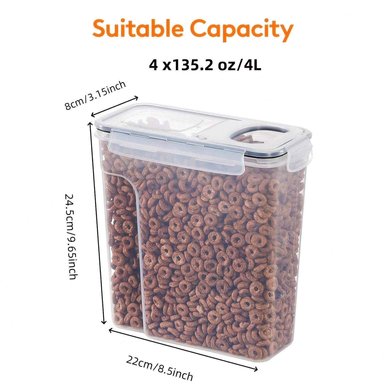 Food Storage Labels - Szczelne pojemniki do przechowywania żywności z
