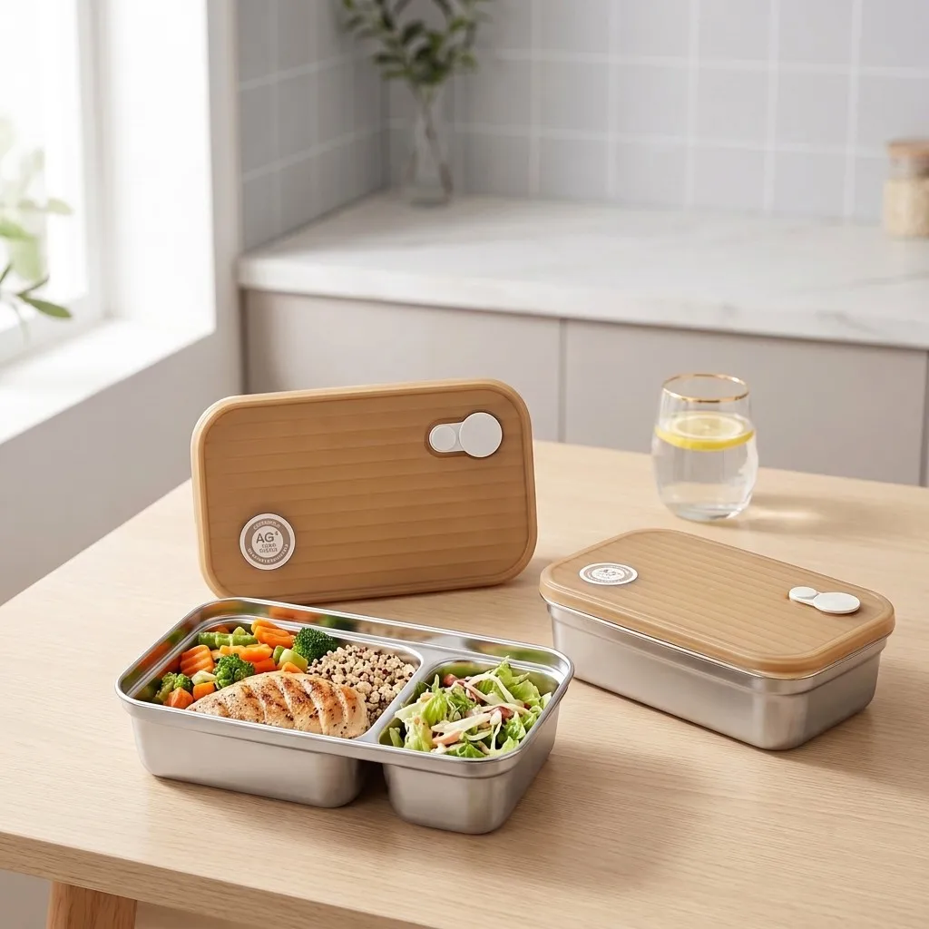 Food Storage Oven Safe - Pudełko na lunch ze stali nierdzewnej