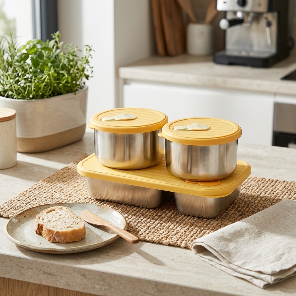 Pojemnik na lunch ze stali nie – Food Storage Oven Safe recenzja i cena