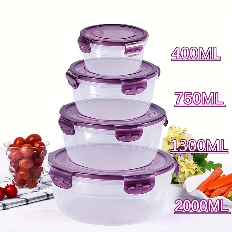4 Plastikowe pojemniki na żywn – Food Storage Meals recenzja i cena