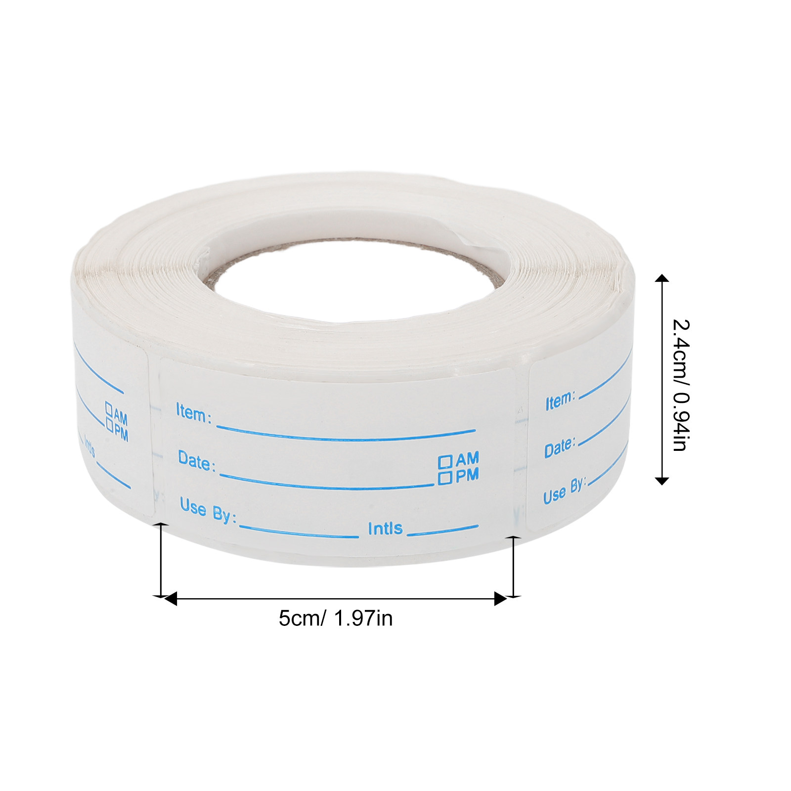 1 rolka etykiet datownikowych, – Food Storage Labels recenzja i cena