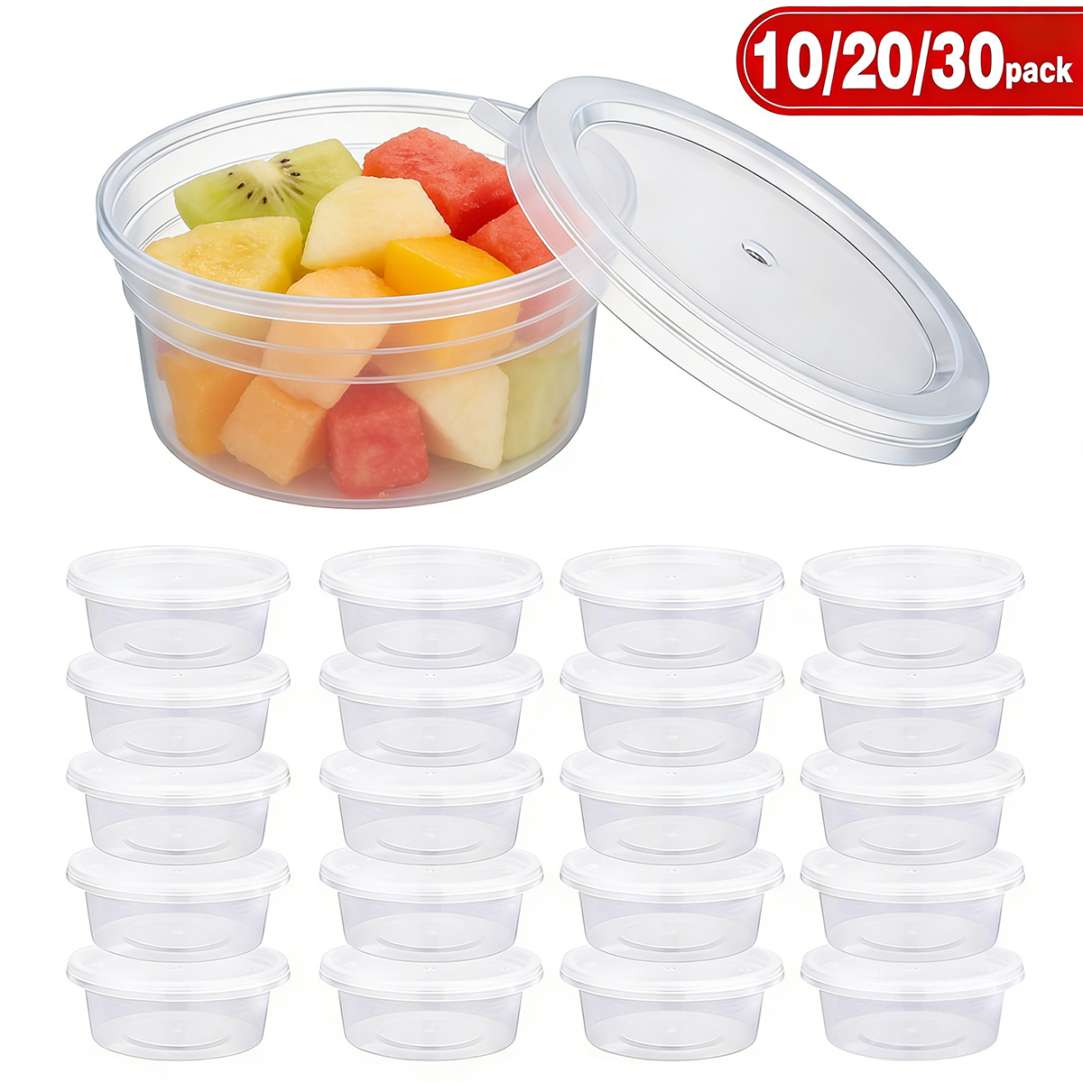 Zestaw 10/20/30 małych pojemni – Food Storage Meals recenzja i cena