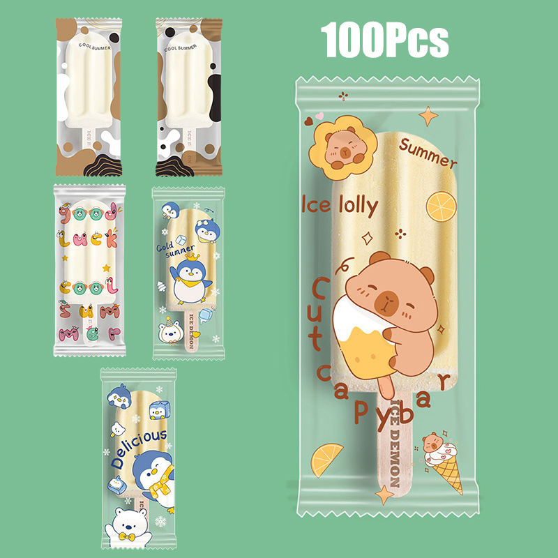 ~100 szt. Urocze, kreskówkowe, – Food Storage Bag recenzja i cena