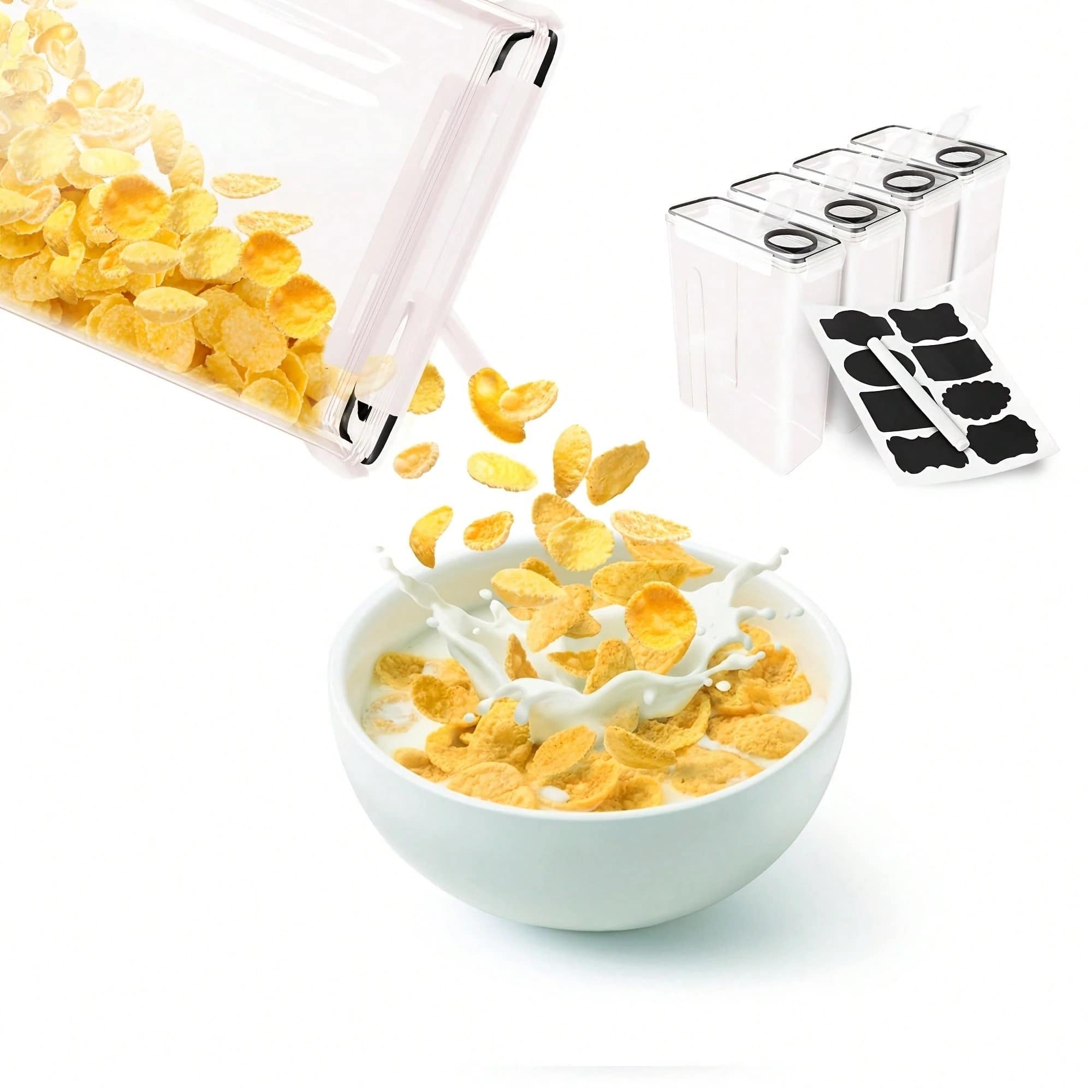 Szczelne pojemniki do przechow – Food Storage Labels recenzja i cena
