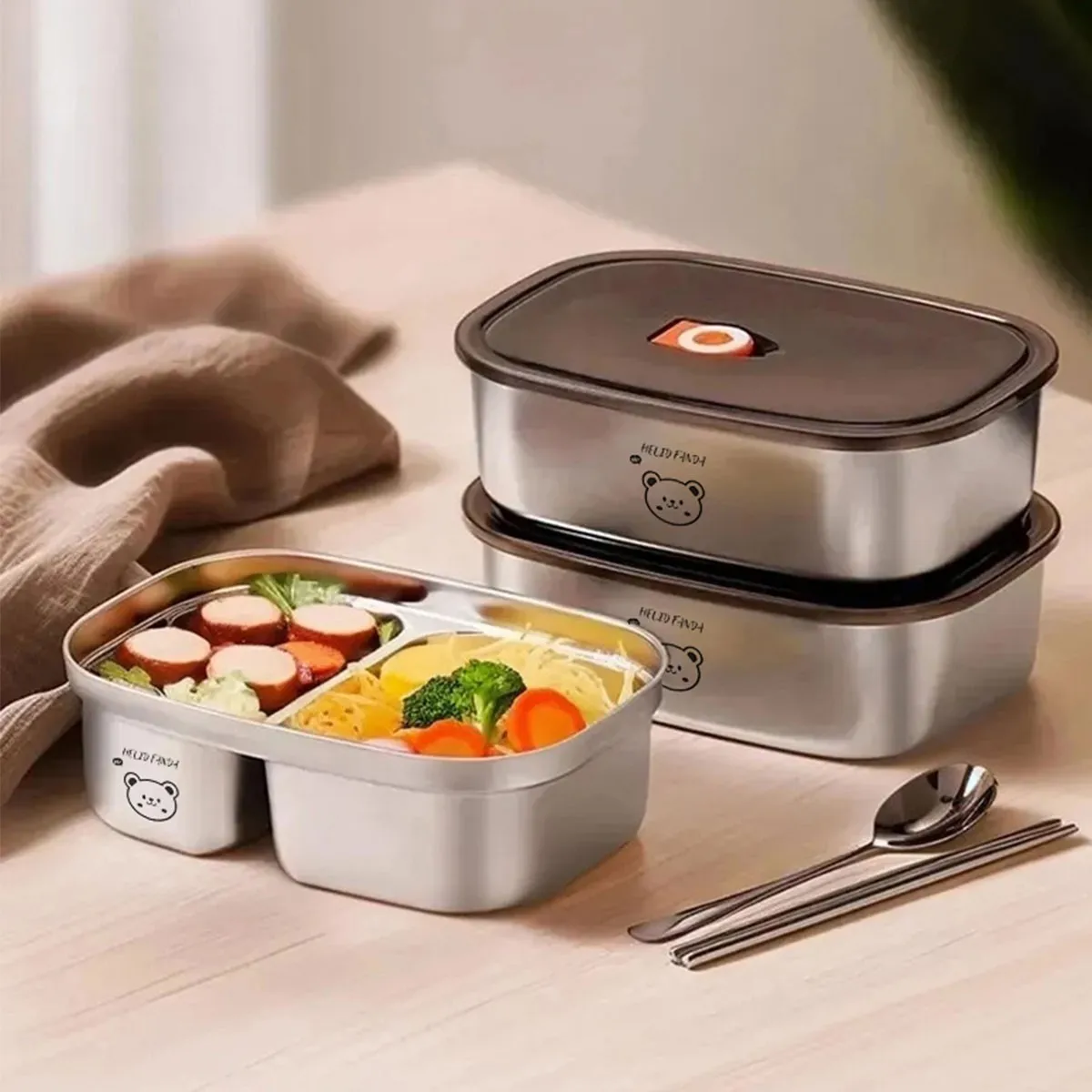 Duża pojemność, pojemnik na lu – Food Storage Oven Safe recenzja i cena